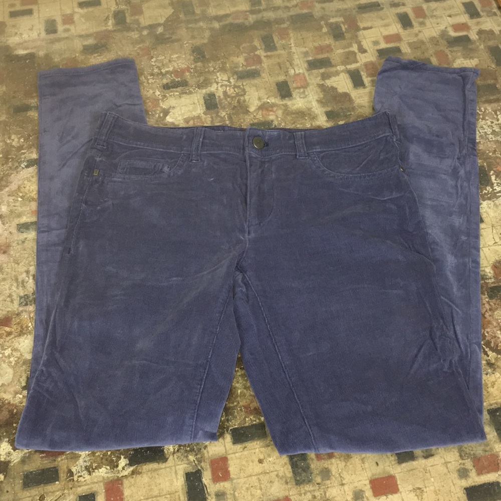 Anthropologie :: Dusty Blue Skinny Cords